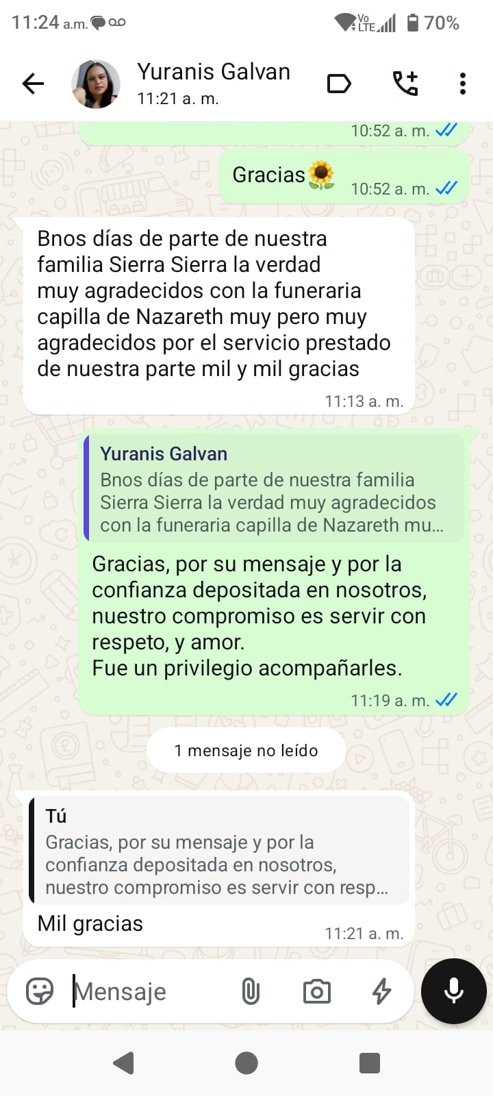 Homenaje acompañado por Capillas de Nazaret